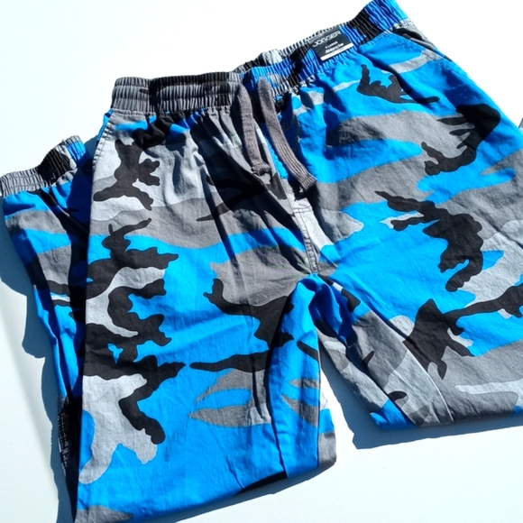 Ablanche Other - Ablanche Camo Blue Joggers Size XL Blue Gray